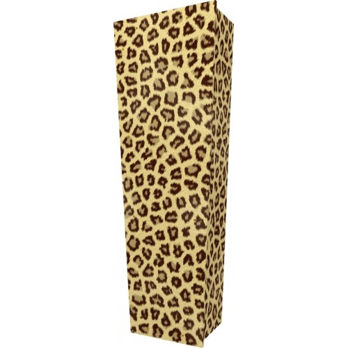Wild Thing (Leopard) - Personalised Picture Coffin with Customised Design.